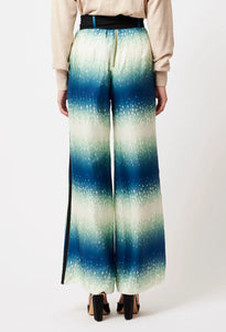 GRACE CUPRO VISCOSE PANTS IN GALAXY PRINT