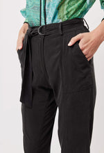 Load image into Gallery viewer, TRANSIT STRETCH CUPRO PANT IN BLACK
