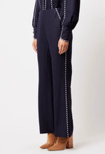 Load image into Gallery viewer, CERES LINEN VISCOSE PANT IN INK
