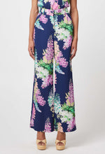 Load image into Gallery viewer, Augustine Viscose Dobby Pant in Navy Wisteria
