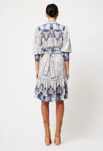Load image into Gallery viewer, ATLAS LINEN VISCOSE DRESS IN ASTRAL PRINT
