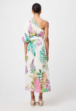 Load image into Gallery viewer, Bahia Linen Viscose Dress in Wisteria Alba
