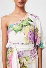 Load image into Gallery viewer, Bahia Linen Viscose Dress in Wisteria Alba
