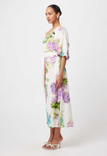 Load image into Gallery viewer, Bahia Linen Viscose Dress in Wisteria Alba
