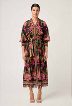 Load image into Gallery viewer, once was Carmen Silk Cotton Maxi Dress in Anthos Lótos
