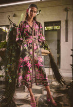 Load image into Gallery viewer, once was Carmen Silk Cotton Maxi Dress in Anthos Lótos
