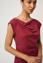 Load image into Gallery viewer, Monique Draped Neck Dress
