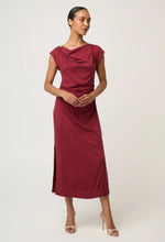 Load image into Gallery viewer, Monique Draped Neck Dress
