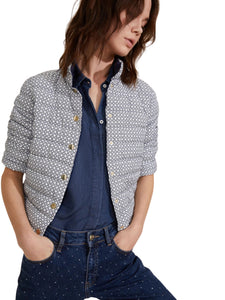 marella-Reversible light down jacket- AZTECO