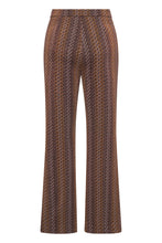 Load image into Gallery viewer, Renée  Graphical Lurex Jersey pant
