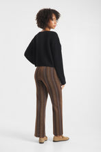 Load image into Gallery viewer, Renée  Graphical Lurex Jersey pant
