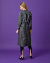 Load image into Gallery viewer, FITTED FAUX LEATHER DRESS
