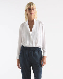 DUO PLEAT SHIRT