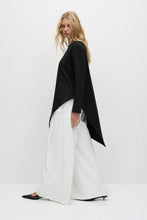 Load image into Gallery viewer, Mela Purdie Veil Sweater Ridge Ponte NAVY
