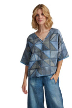 Load image into Gallery viewer, Shirt Lito Reversible with patchwork print
