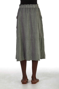 Gasita skirt made of 100% linen