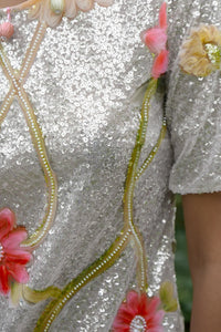 TRELISE COOPER CHAMPAGNE AND STARS DRESS