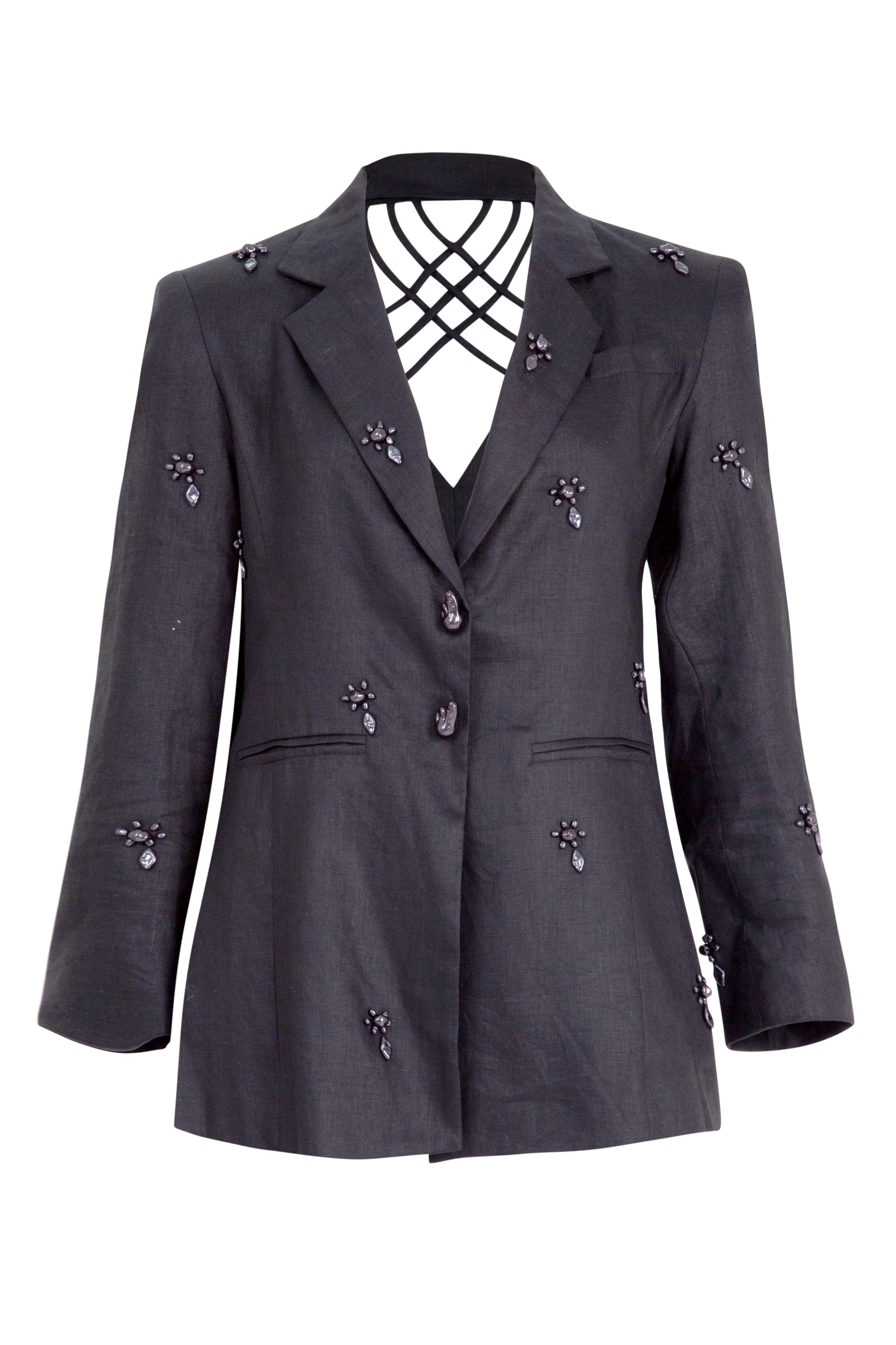 GIRL BOSS Blazer -BLACK