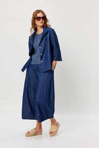 VALIA DENIM LYGON JACKET