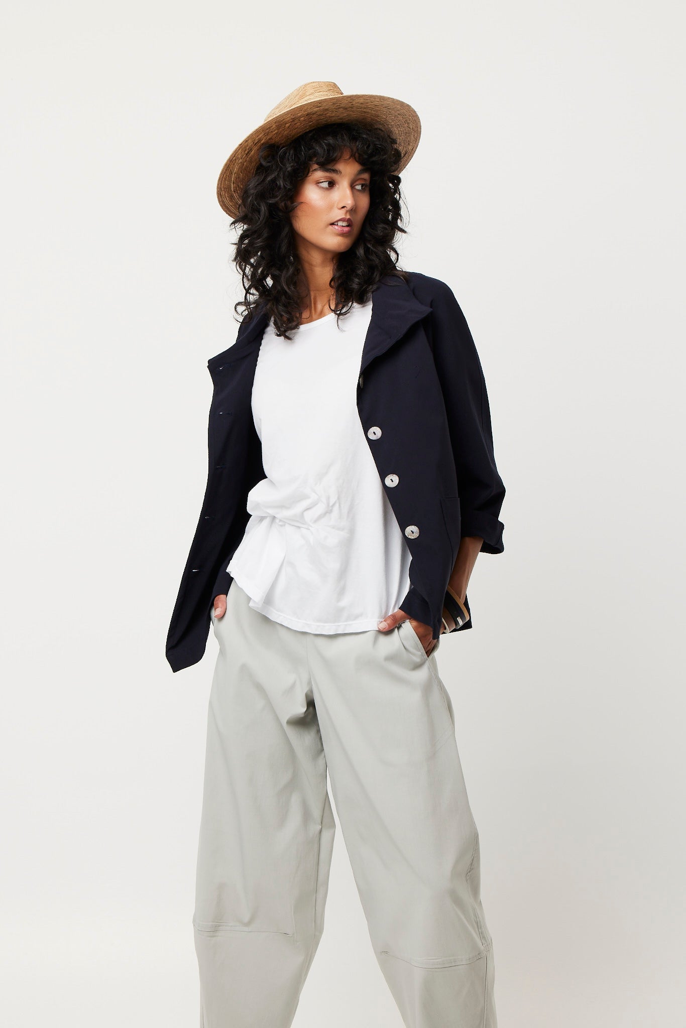 VALIA   NEUVE SUERFINE JACKET- INK