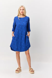 VALIA SANTA MARIA DRESS ROYAL