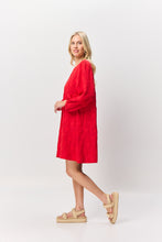 Load image into Gallery viewer, VALIA ST MARTINE DRESS SCARLET
