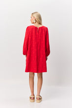 Load image into Gallery viewer, VALIA ST MARTINE DRESS SCARLET
