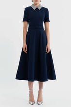 Load image into Gallery viewer, Xena Short Sleeve Midi Dress
