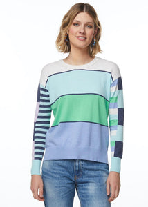 MULTI STRIPE JUMPER ZP5501