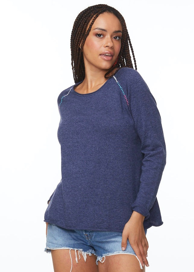 HANDWORK RAGLAN JUMPER