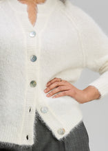 Load image into Gallery viewer, zaket and plover Alpaca Cardi White
