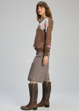 Load image into Gallery viewer, zaket and plover Petal Play Cardi Bark
