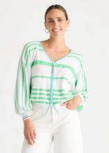 Load image into Gallery viewer, ZP8808 Statement Zip Cardi
