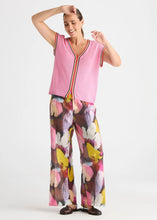 Load image into Gallery viewer, ZP8820 Zaket &amp; Plover Crochet Trim Tank
