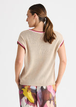 Load image into Gallery viewer, ZP8820 Zaket &amp; Plover Crochet Trim Tank
