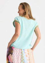 Load image into Gallery viewer, ZP8820 Zaket &amp; Plover Crochet Trim Tank
