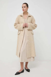 Beatrice B coat with a wool blend