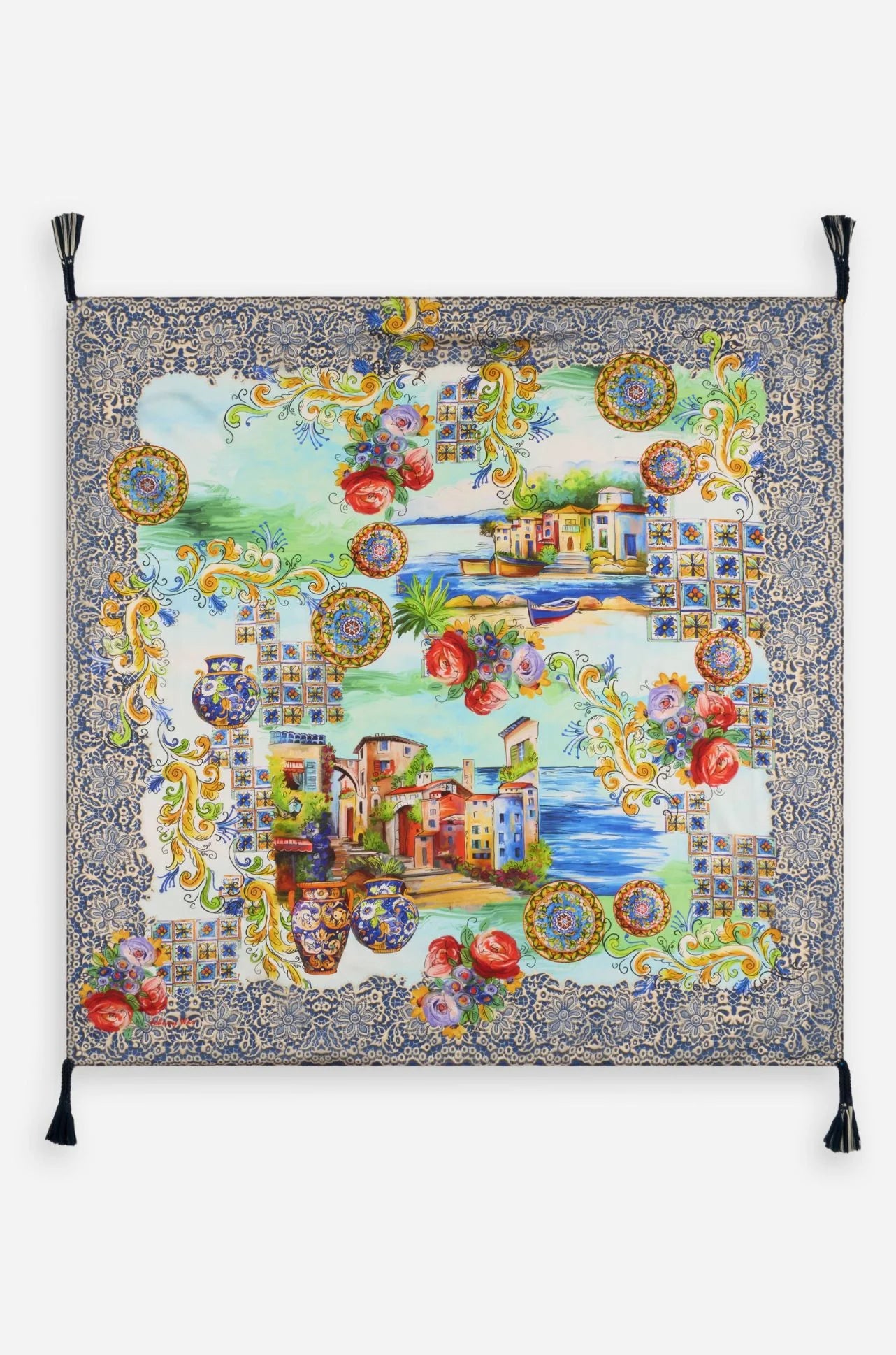 Johnny Was - Silk Scarf in Christy