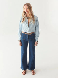 Maison Hotel Edna Pant - Dark Denim