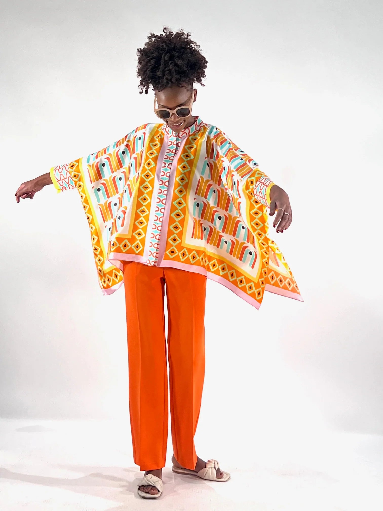 Herzens Angelegenheit Blouse poncho curry 6172