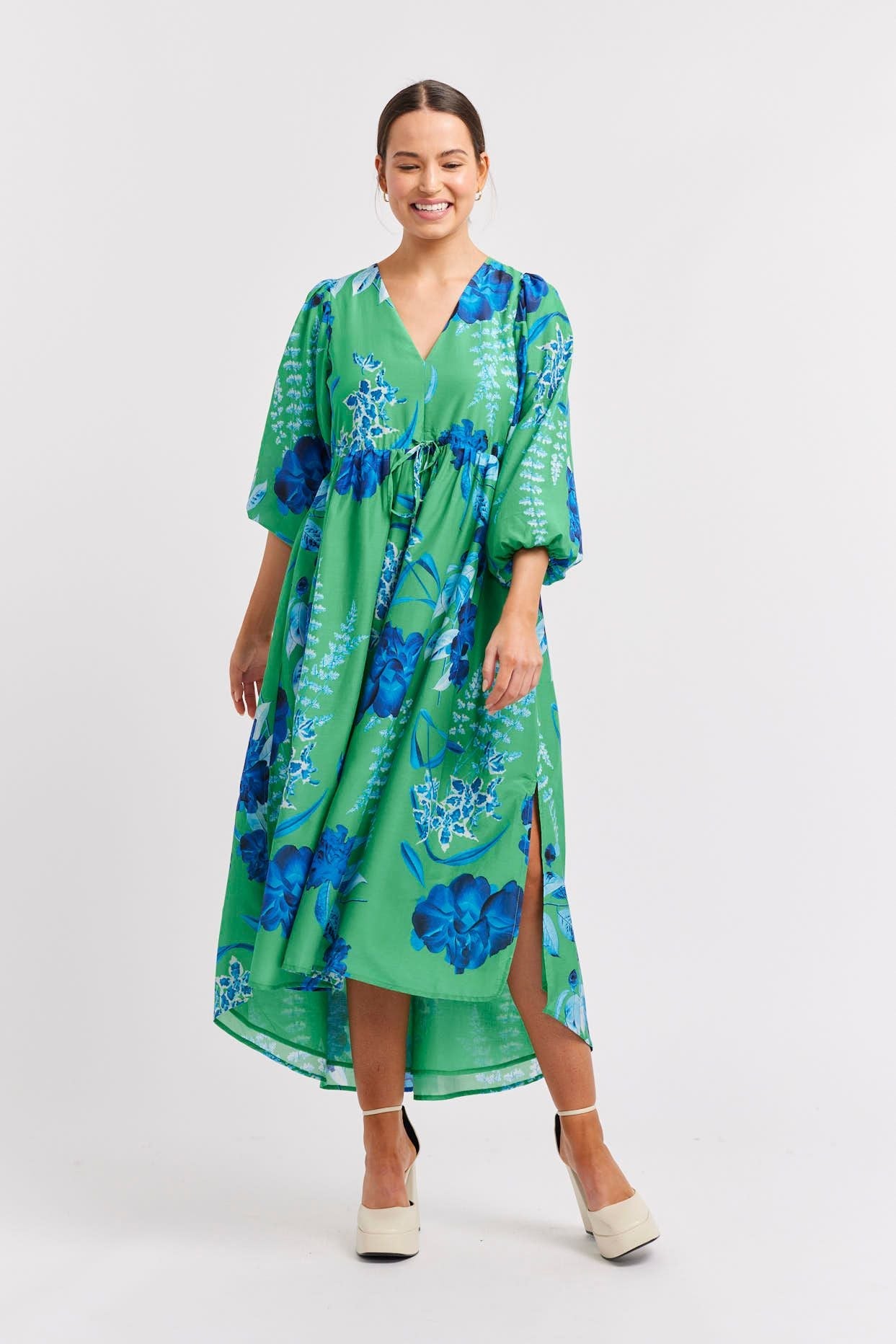 LAMBADA DRESS NIGHT GARDEN