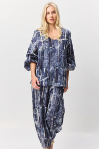 VALIA OCEAN BLOUSE
