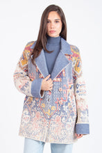Load image into Gallery viewer, Jacquard Jacket, Kilim Pattern Cream
