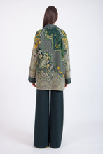Load image into Gallery viewer, Jacquard Jacket, Kilim Pattern-salvia
