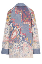 Load image into Gallery viewer, Jacquard Jacket, Kilim Pattern Cream
