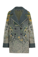 Load image into Gallery viewer, Jacquard Jacket, Kilim Pattern-salvia
