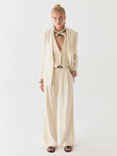 Load image into Gallery viewer, Maison Hotel  Paddy Jacket - Ecru Stripes
