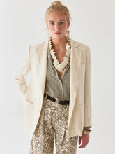 Load image into Gallery viewer, Maison Hotel  Paddy Jacket - Ecru Stripes
