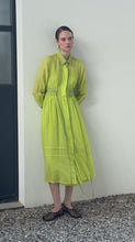 Load and play video in Gallery viewer, SHIRT DRESS WITH WAIST BELT
