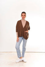 Load image into Gallery viewer, TRINA OVERSIZED RIBBED CARDIGAN
